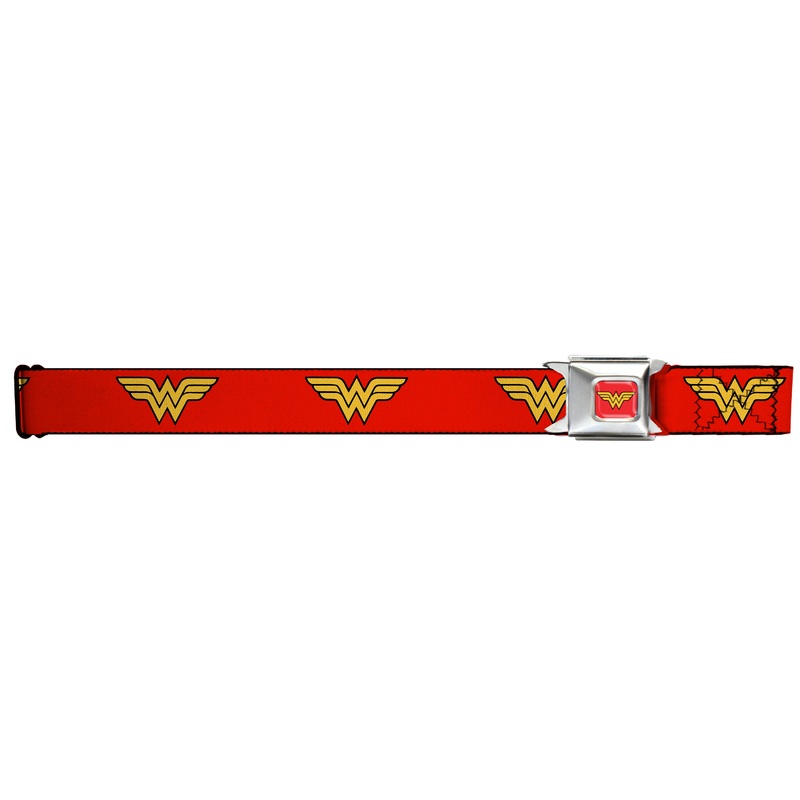 Wonder Woman Red Seatbelt Belt