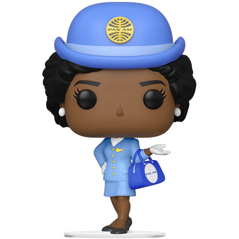 Funko POP! Ad Icons Pan Am Stewardess w/ Blue Bag 3.75" Vinyl Figure (#141)