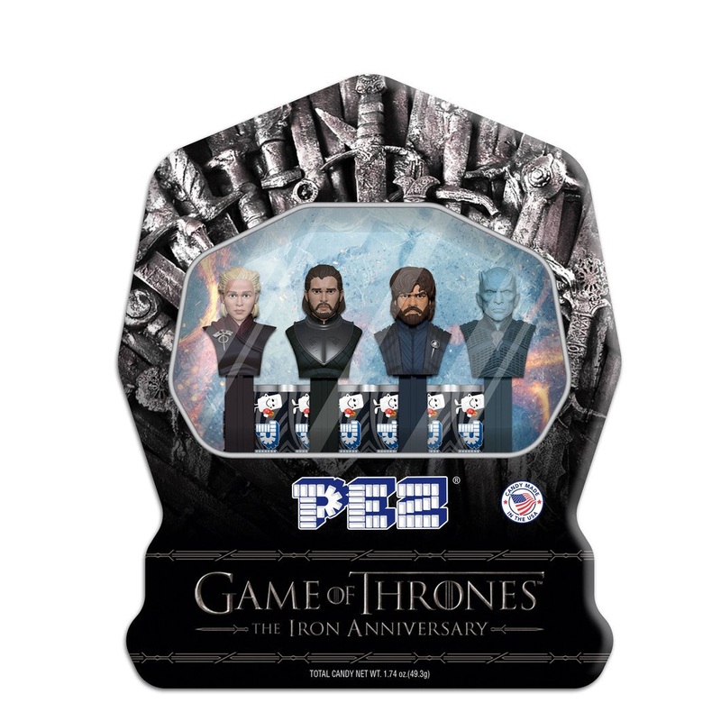 Game of Thrones The Iron Anniversary PEZ Gift Tin