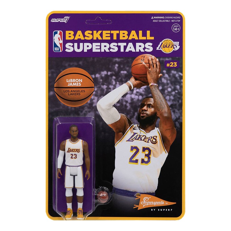 NBA Supersports Figure - Los Angeles Lakers Lebron James (Alternate)
