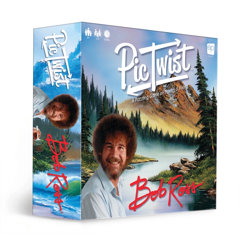 PicTwist: Bob Ross | Twist, Move, and Swap Tiles to Complete The Image