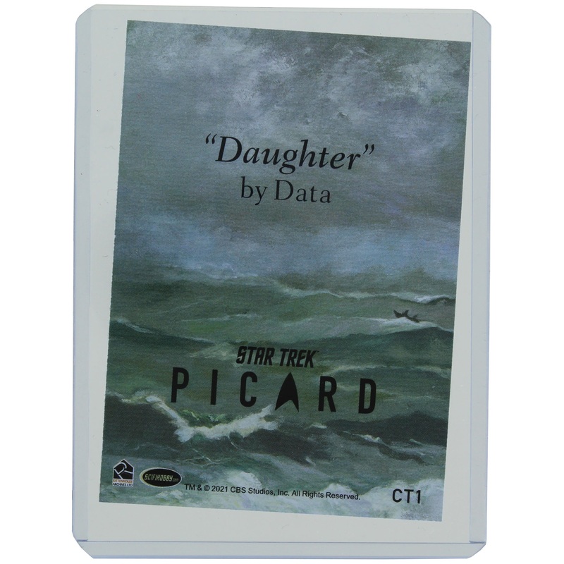 Star Trek Picard Season 1 Case Topper Card - "Daughter" By Data