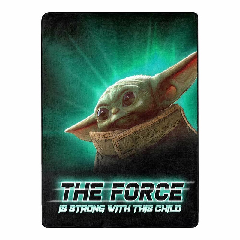 Star Wars Mandalorian Mystic Child Silk Touch Throw Blanket, 46" x 60"