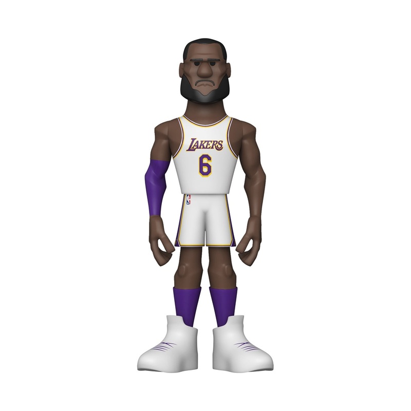 Funko GOLD Los Angeles Lakers LeBron James 5" Premium CHASE VARIANT Vinyl Figure