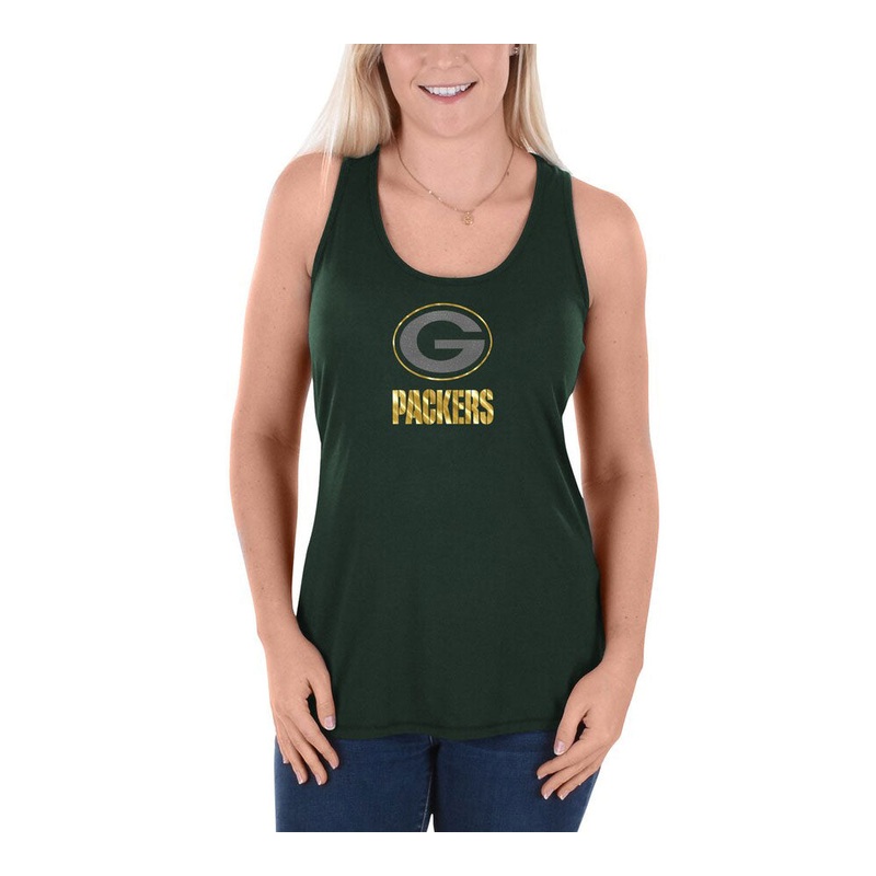 Green Bay Packers We're On Top Racerback Tank Top