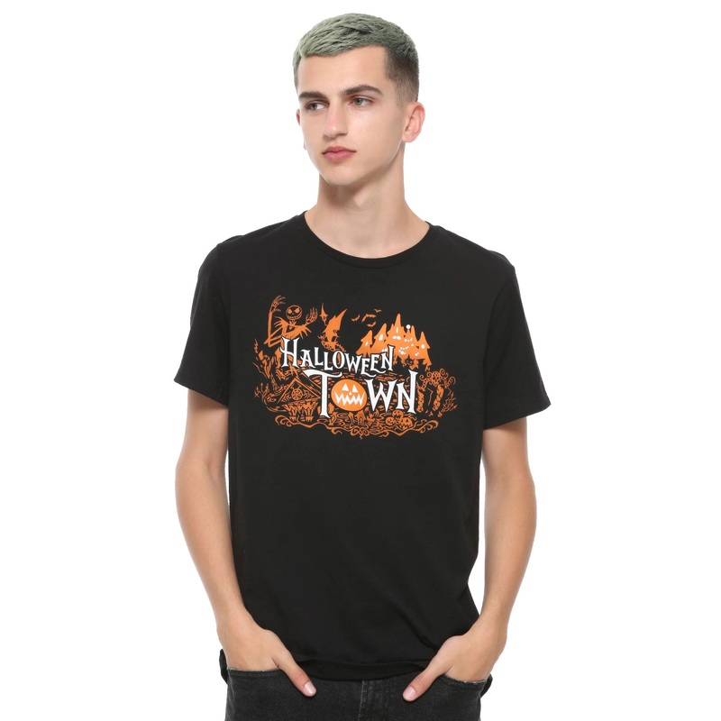 Nightmare Before Christmas Halloween Town Title Shirt