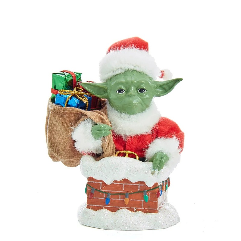 Star Wars Yoda In Chimney Table Piece