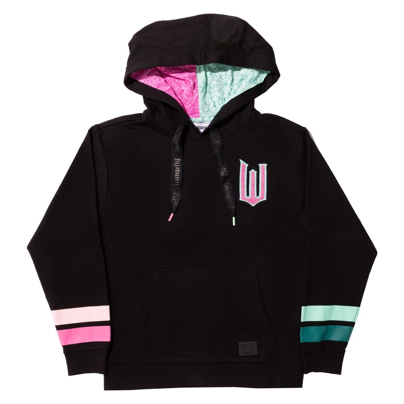 Wicked Elphaba & Glinda Split Unisex Hoodie, Black