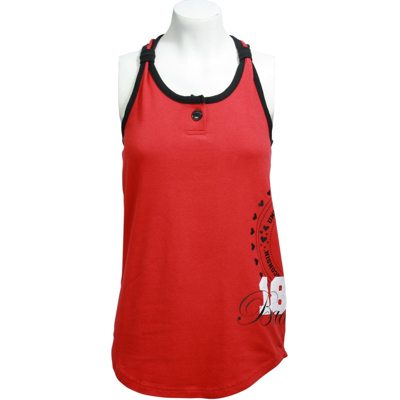 Wisconsin Badgers Women's Tied Tank Top