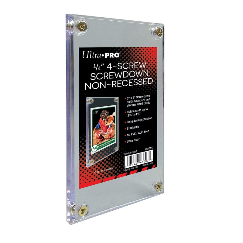 1/4" Screwdown Non-Recessed Holder