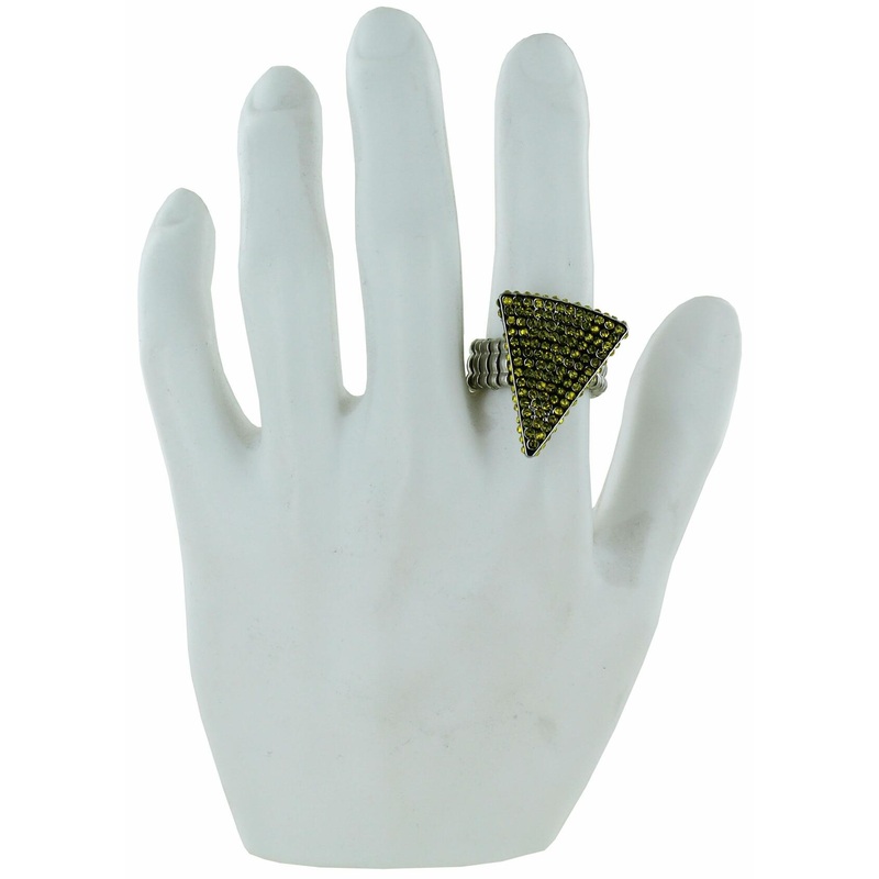 Cheese Bling Stretch Ring