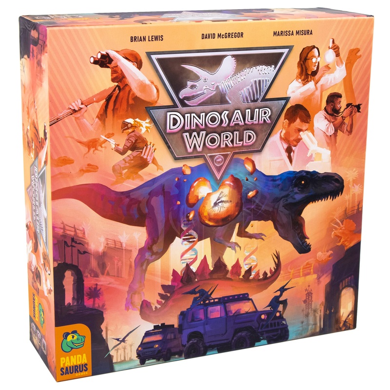 Dinosaur World Strategy Board Game