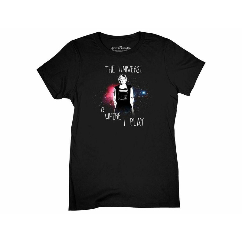 Doctor Who Universe is Where I Play Nebula Women's Shirt