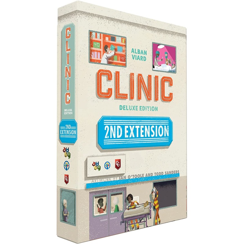 Clinic Strategy Board Game - Deluxe Edition: 2nd Extension