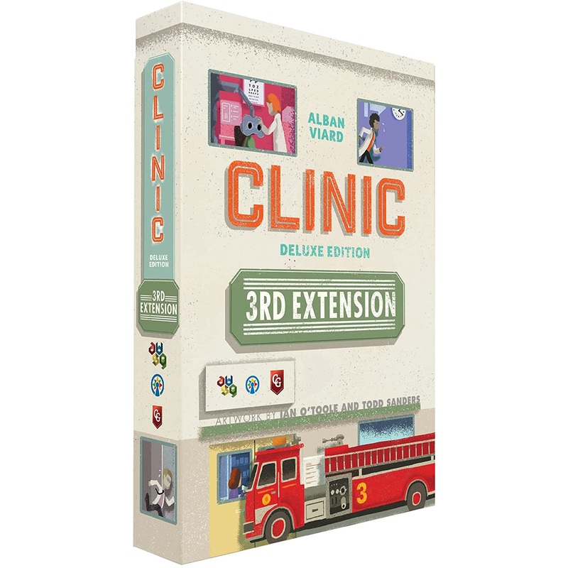 Clinic Strategy Board Game - Deluxe Edition: 3rd Extension