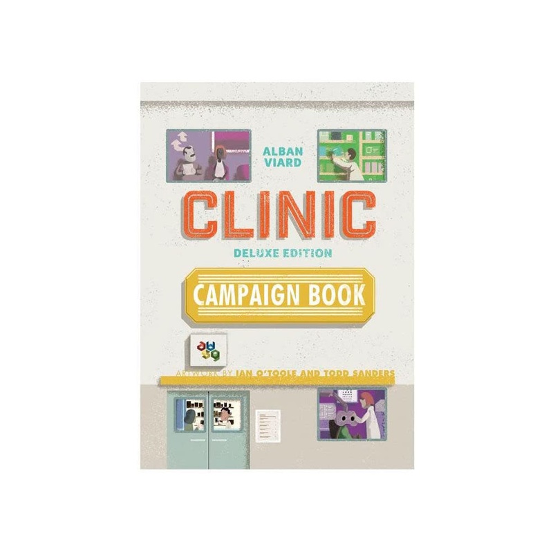 Clinic Strategy Board Game - Deluxe Edition: Campaign Book