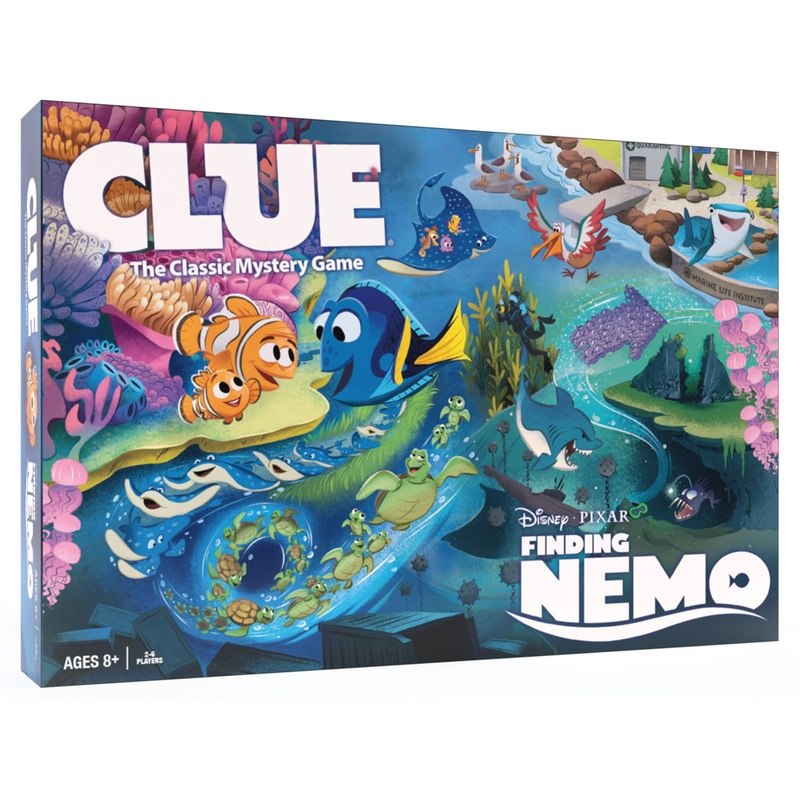CLUE: Finding Nemo | Collectible Clue Game Based on Disney & Pixar Animated Film