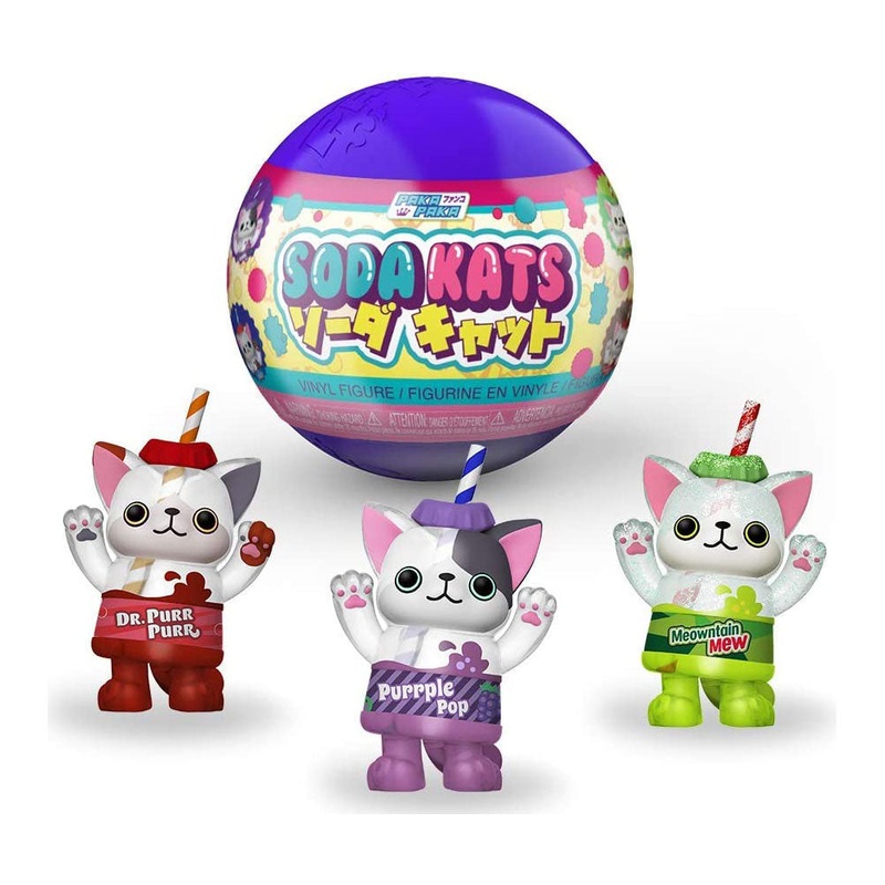 Funko Paka Paka Soda Kats 2.5" Blind Capsule Vinyl Figure
