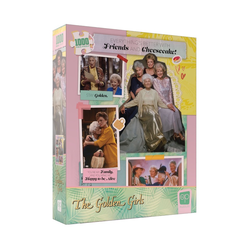Golden Girls "Friends and Cheesecake" Jigsaw Puzzle, 1000-Pieces