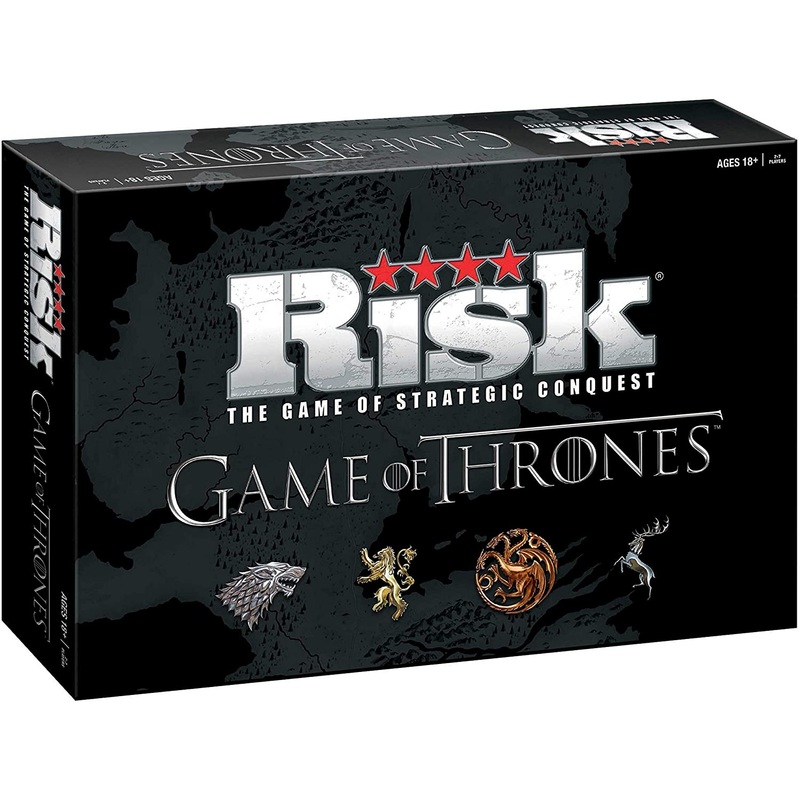 Risk Game of Thrones Strategy Board Game | Official Game of Thrones Merchandise | Based on The TV Show on HBO Game of Thrones