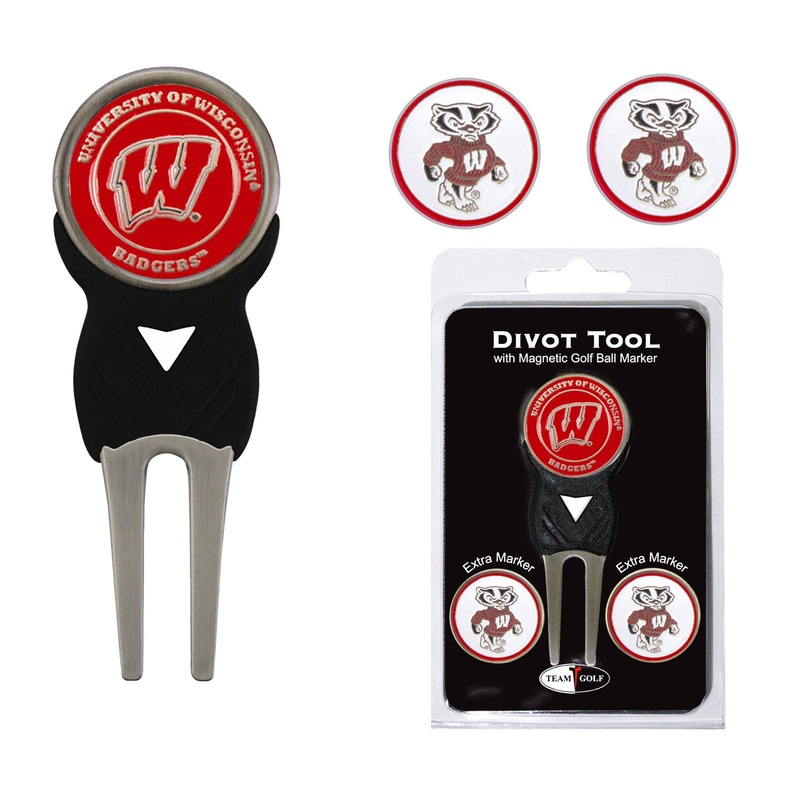 Wisconsin Badgers Divot Tool Pack