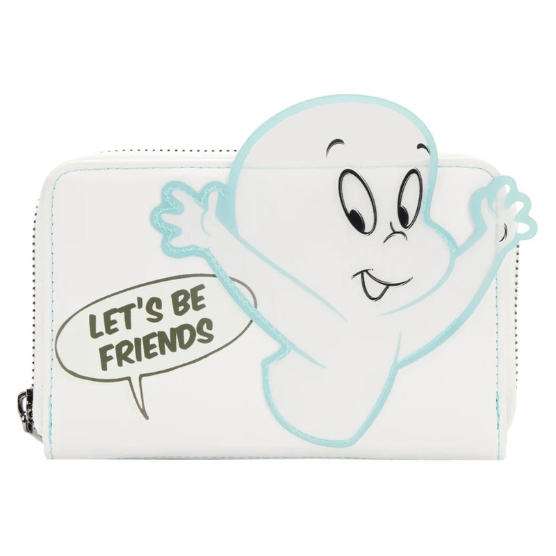 Casper the Friendly Ghost Glow Zip Around Wallet