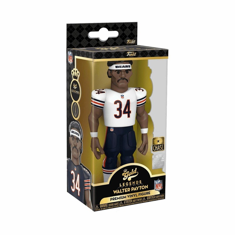 Funko GOLD Chicago Bears Walter Payton 5" Premium CHASE VARIANT Vinyl Figure
