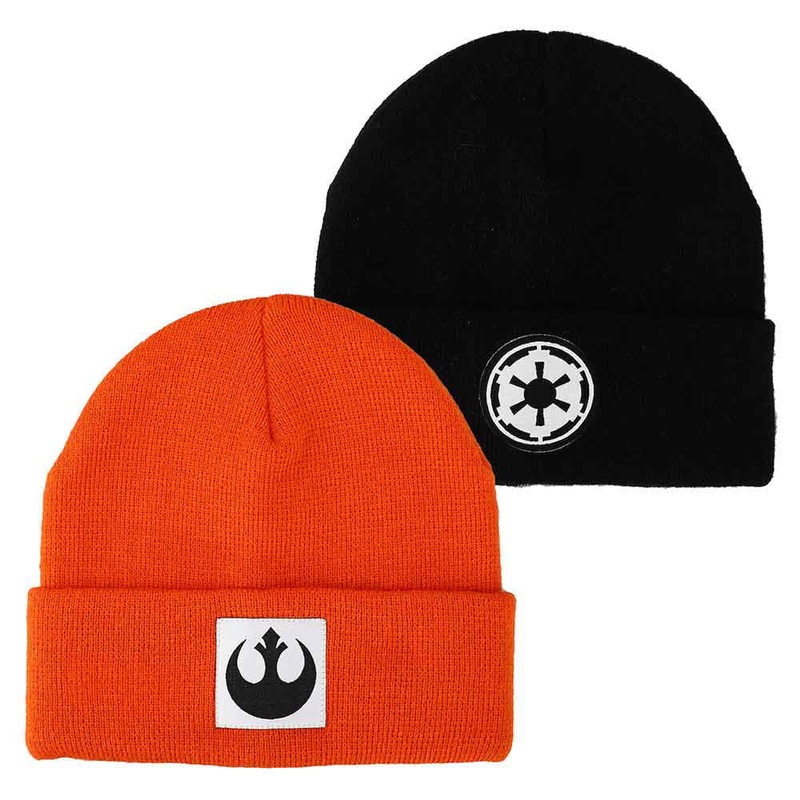 Star Wars Rebel Alliance & Galactic Empire Combo Cuff Beanies