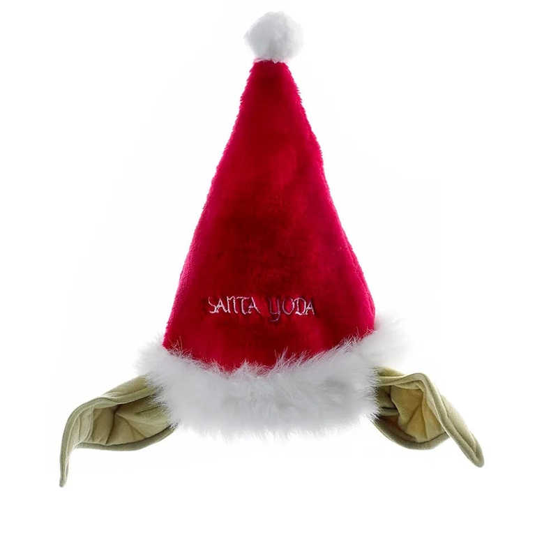 Star Wars Yoda Santa Hat with Bendable Ears