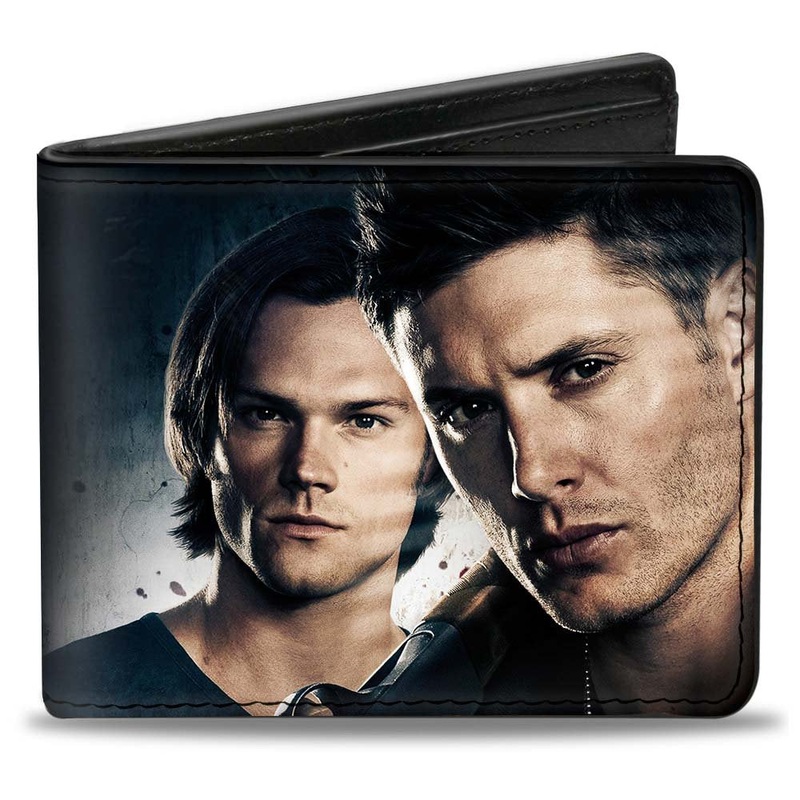 Supernatural Winchester Brothers Close Up Bi-Fold Wallet