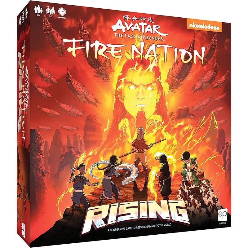 Avatar The Last Airbender: Fire Nation Rising | Cooperative Board Game