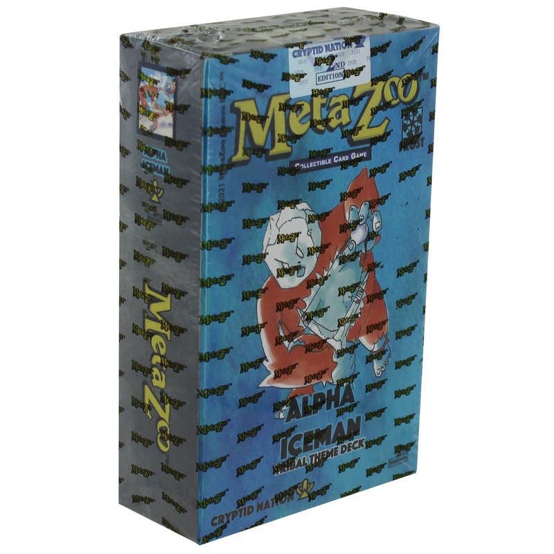MetaZoo TCG: Cryptid Nation - Alpha Iceman Frost Tribal Theme Deck