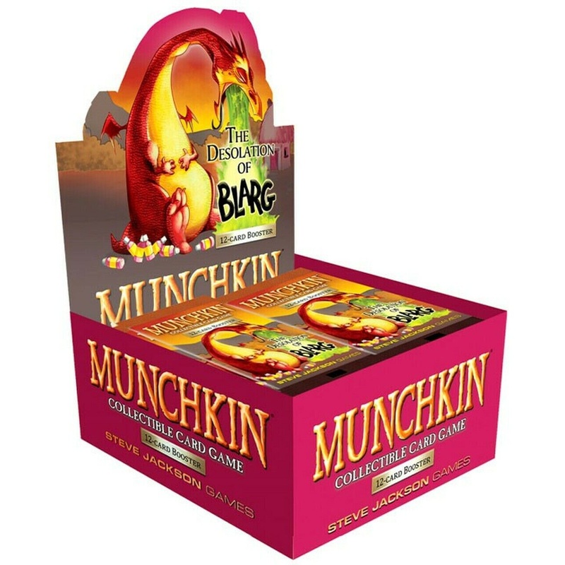 Munchkin CCG: The Desolation of Blarg Booster Box (24 Packs)