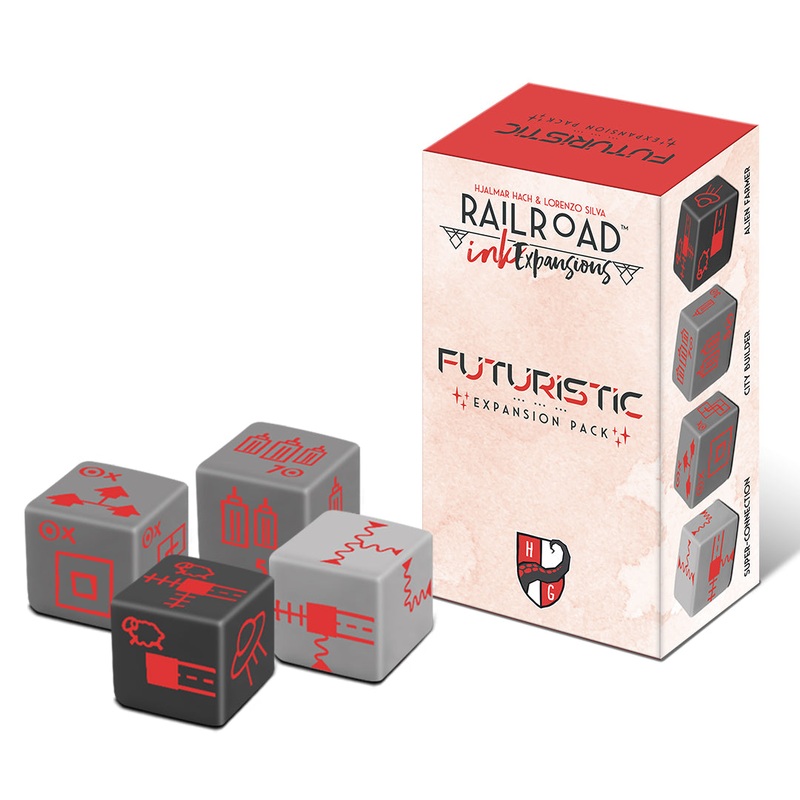 Railroad Ink Challenge: Futuristic Expansion Pack