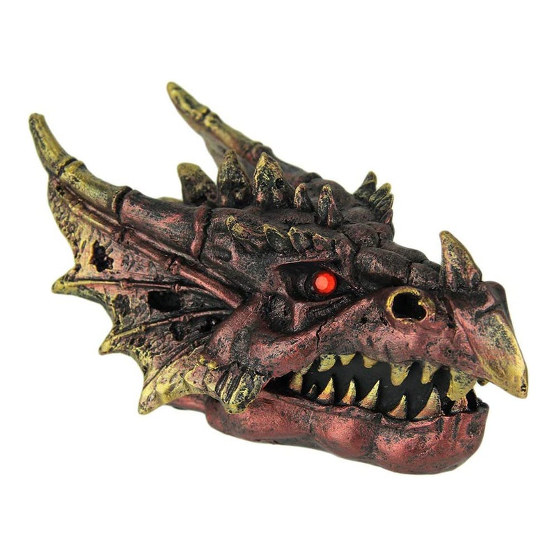 Red Fire Eyed Dragon Head Trinket Box