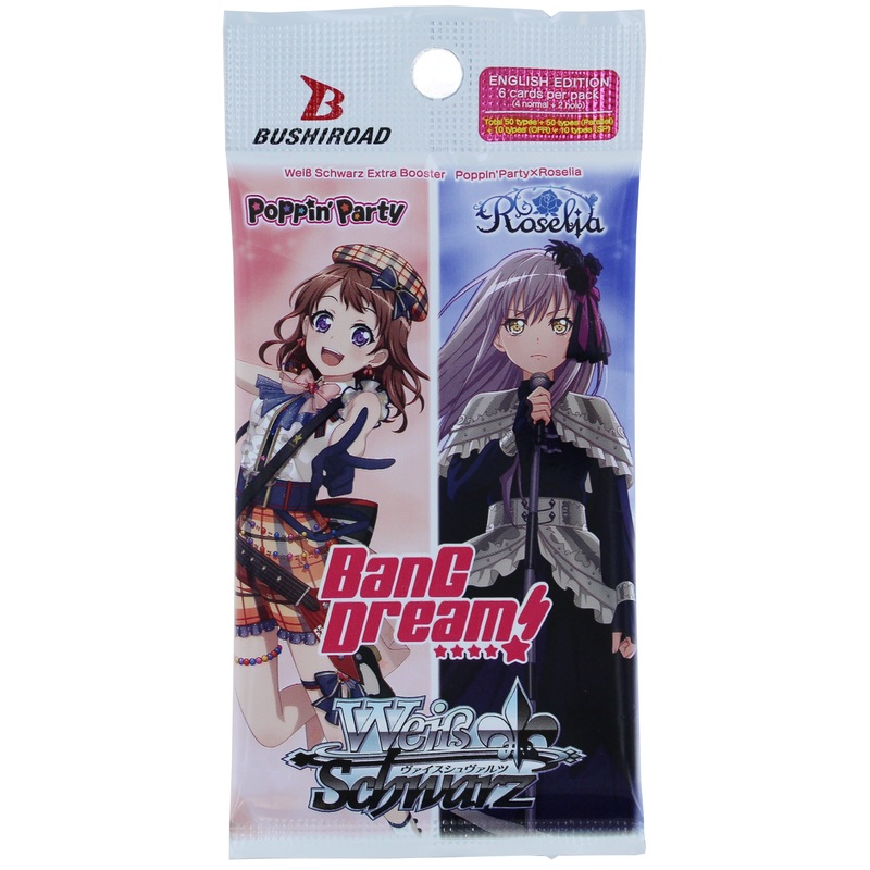 Weiss Schwarz Extra Booster PoppinParty x Roselia Pack