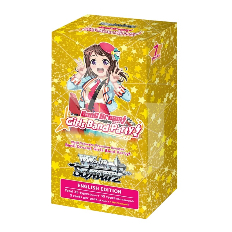 Weiss Schwarz Premium Booster BanG Dream! Girls Band Party! Box