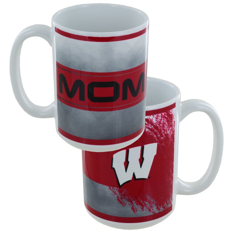 Wisconsin Badgers Mom Mug