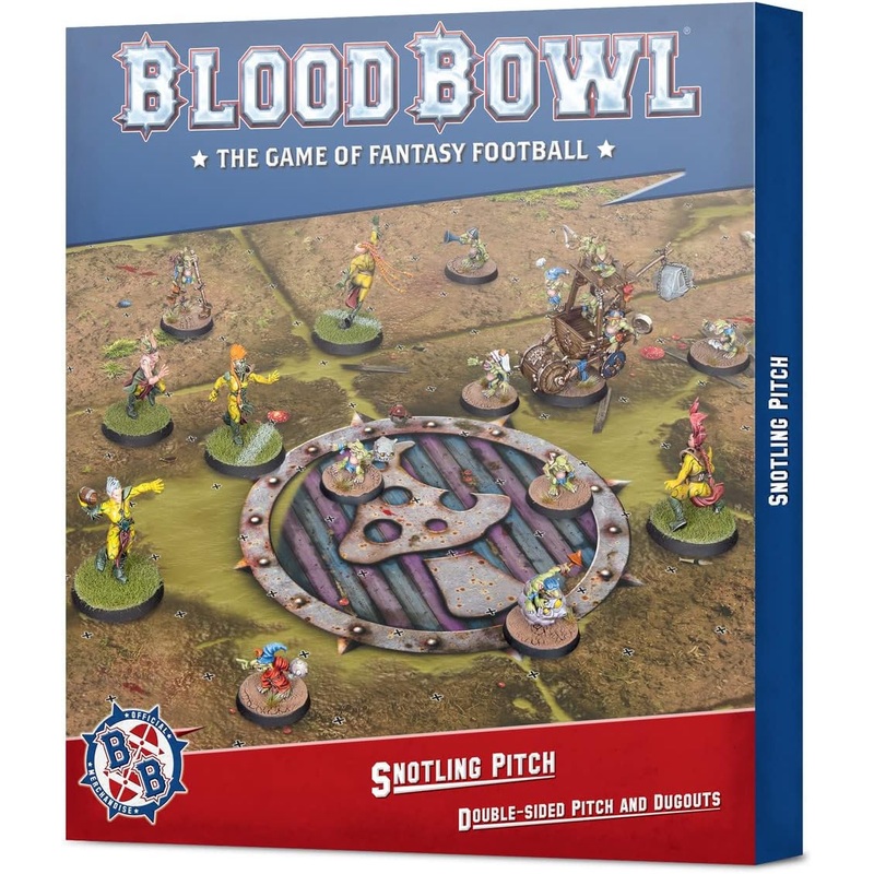 Blood Bowl: Snotling Pitch - Double-sided Pitch and Dugouts Set