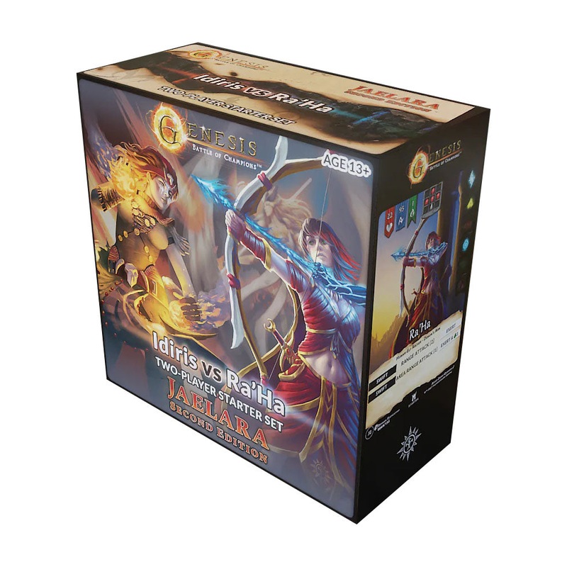 Genesis: Battle of Champions - Jaelara (2E) Idiris vs Ra'Ha 2-Player Starter Set