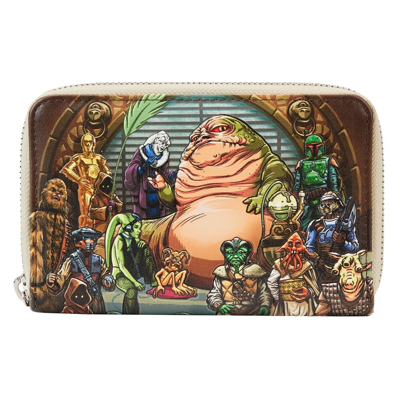 Star Wars Return of the Jedi 40th Anniversary Jabbas Palace Zip Around Wallet