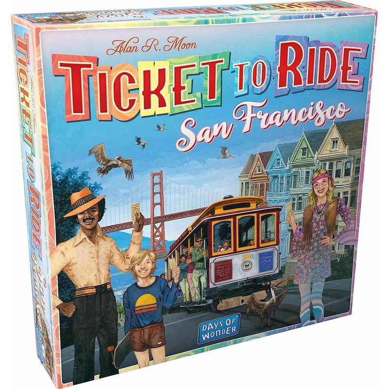 Ticket to Ride: San Francisco | Train Route-Building Strategy Game