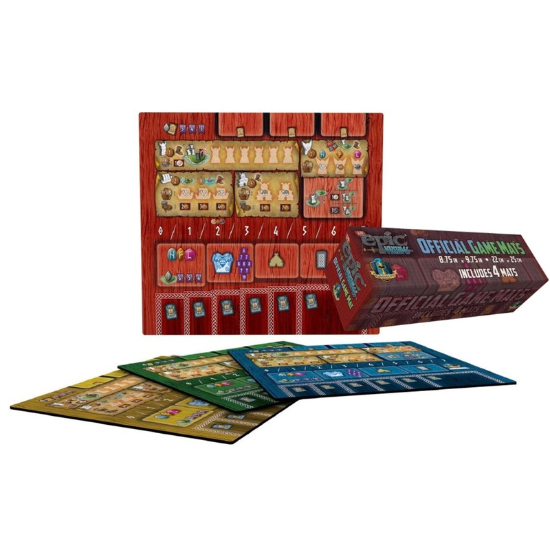 Tiny Epic Vikings: Clan Mats, 4-Pack