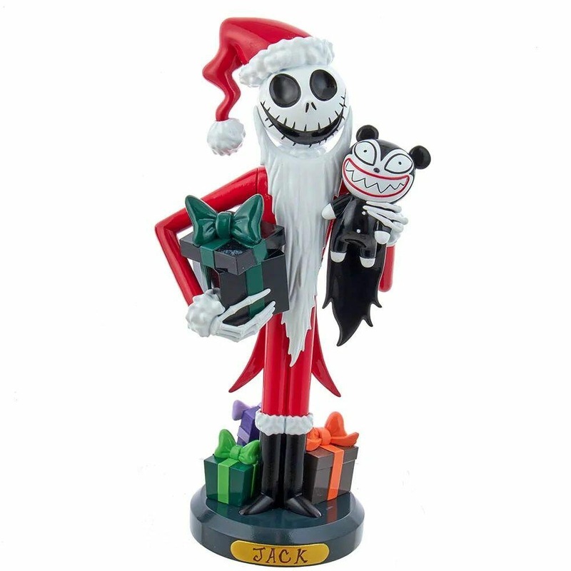 10" Disney The Nightmare Before Christmas Jack With Vampire Nutcracker