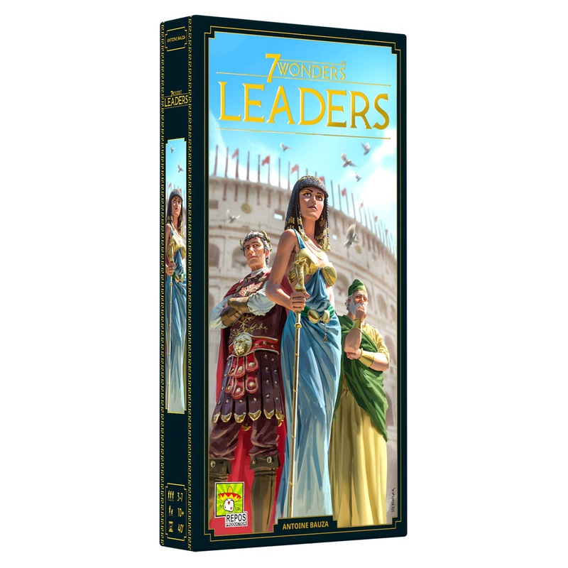 7 Wonders: Leaders Expansion (New Edition) | Family Board Game