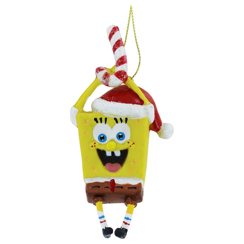 Spongebob Squarepants Candy Cane Ornament