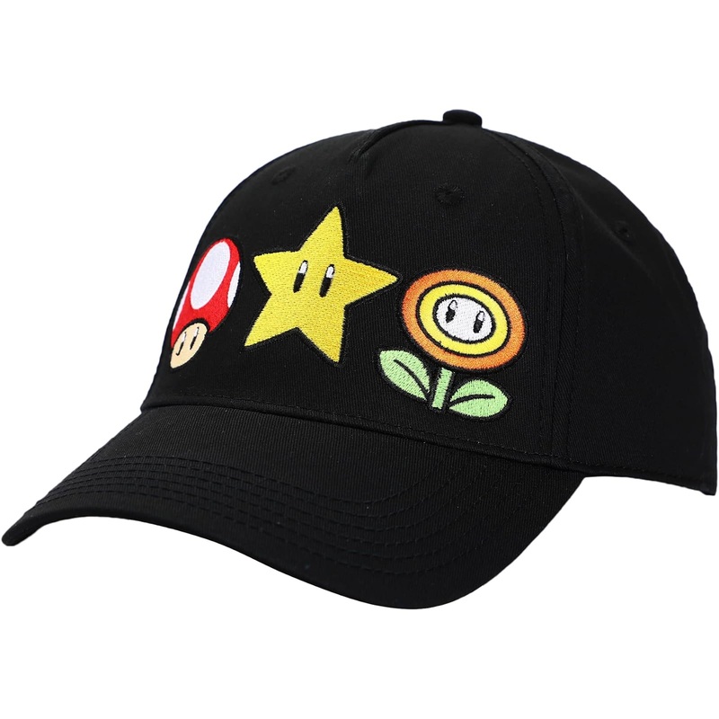 Super Mario Icons Embroidered Hat
