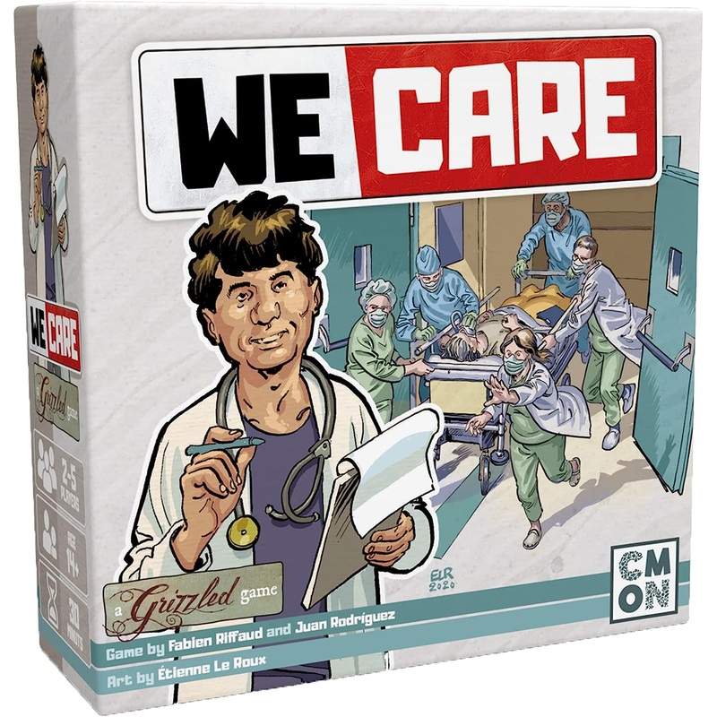 We Care: a Grizzled Game | Cooperative Strategy Board Game