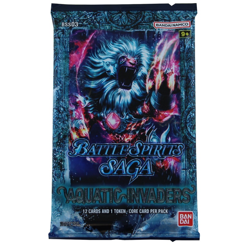 Battle Spirits Saga Card Game: Set 03 - Aquatic Invaders Booster Pack