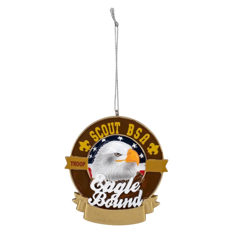 Boy Scouts of America "Eagle Bound" Ornament For Personalization